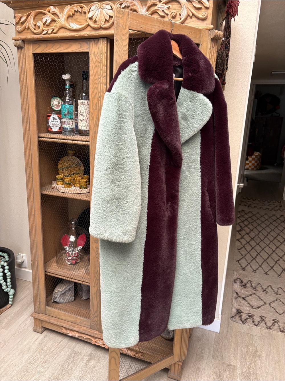 Free People Jakke Katie Striped Coat - Picture 7 of 14